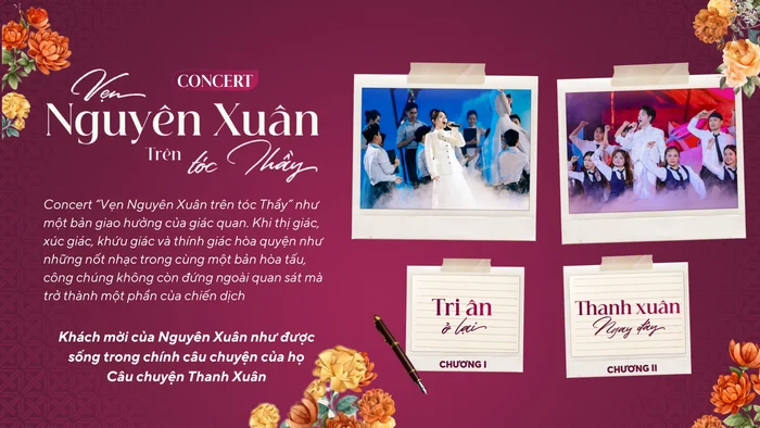 concert vẹn nguyên xuân trên tóc thầy