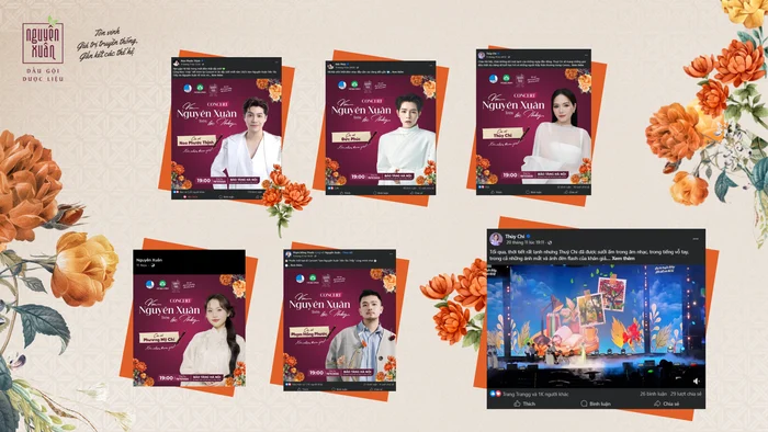 các bài chia sẻ của nghệ sĩ sau đêm nhạc