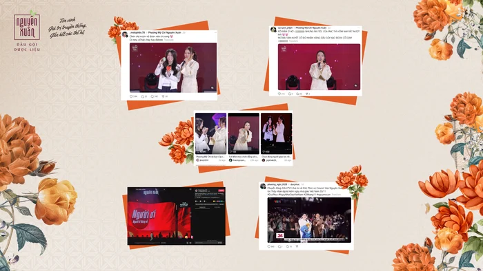 các khán giả tham dự đăng bài